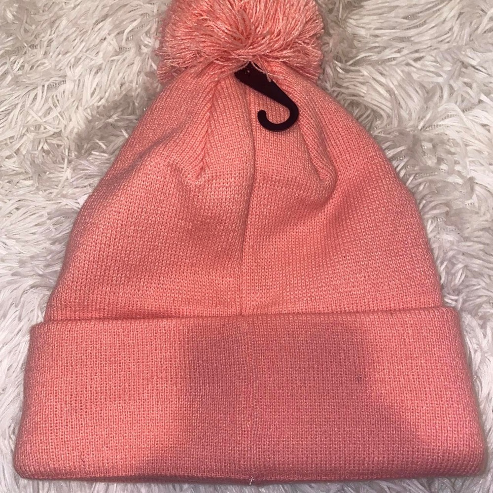 Pink Puma Beanie - Picture 2 of 3